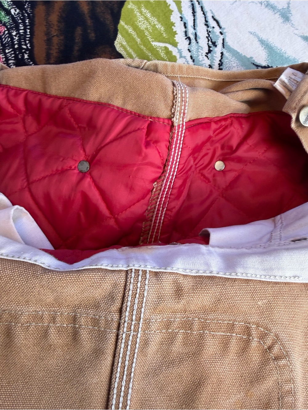 Vintage Carhartt Double-Knee Bib Duck Overalls Women's Size XS - Picture 16 of 17